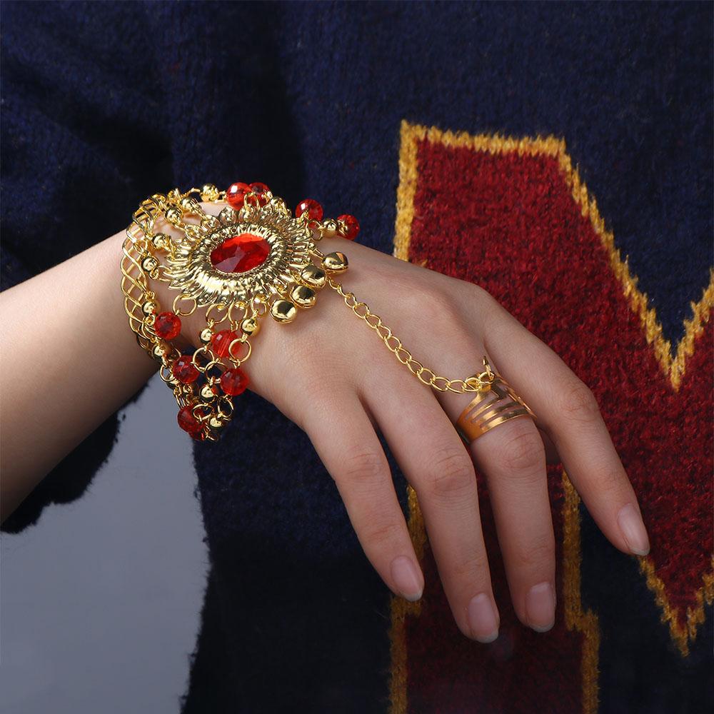 Bead Ring Tribal Dance Accessories Performance Accessories Belly Dance Costumes  Bracelet