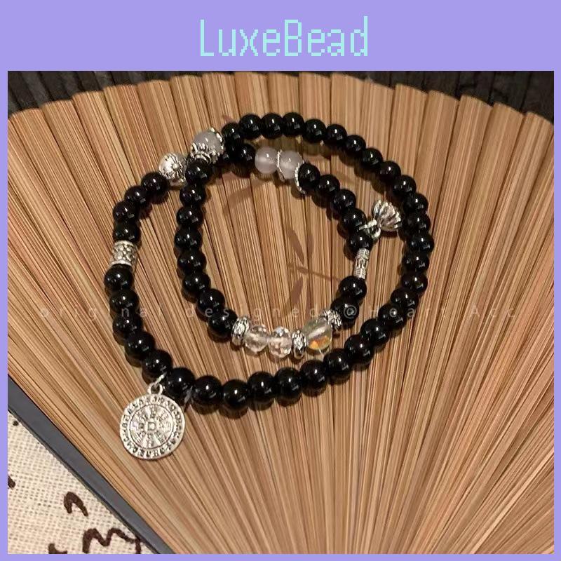 Vintage Double Layer Bracelet Stylish Alloy Jewelry For Men And Women