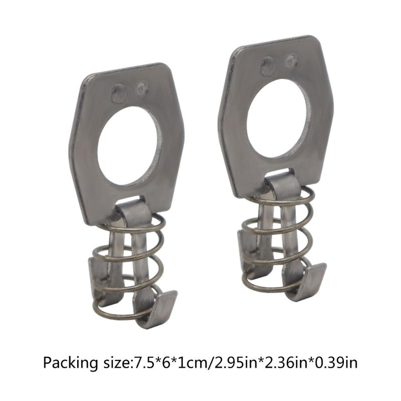 Hot Water Heater Cover Cam Lock Metal Door Latch Fastener Compatible for Cupboards RVs Trailer Camper Accessorie 2-Piece