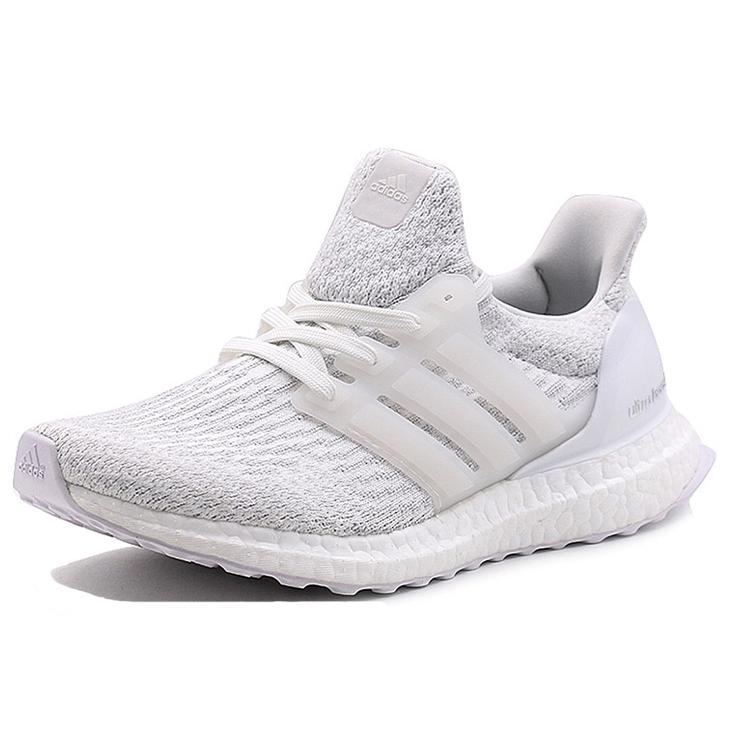 New Adidas Ultra Boost 3.0 Triple White Women's BA7686