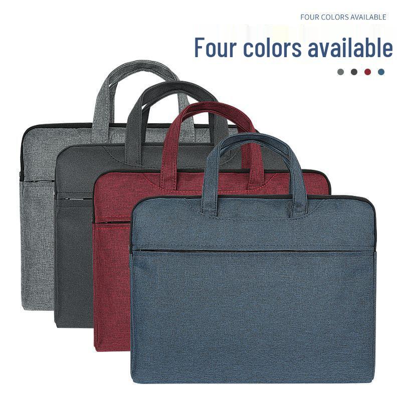 A4 Men's Custom Briefcase: Business Handbag, Document & Laptop Tote