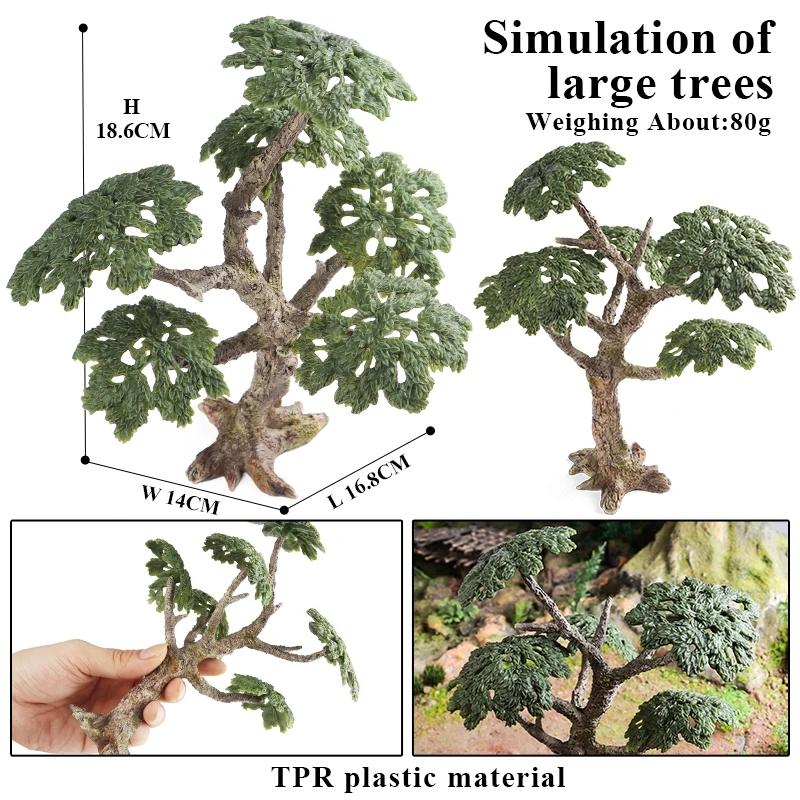 Oenux Simulation Wild Animal Chimpanzee Orangutan Gorilla Tree Sloth Monkey Model Action Figures Garden Miniature Decoration Toy