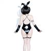Bunny Girl Cosplay Sexy Chest Open Crotch Erotic Training Temptation Extreme Rabbit Bunny Costume Leotard Disguise High Leg Bold Lingerie Rabbit Ears