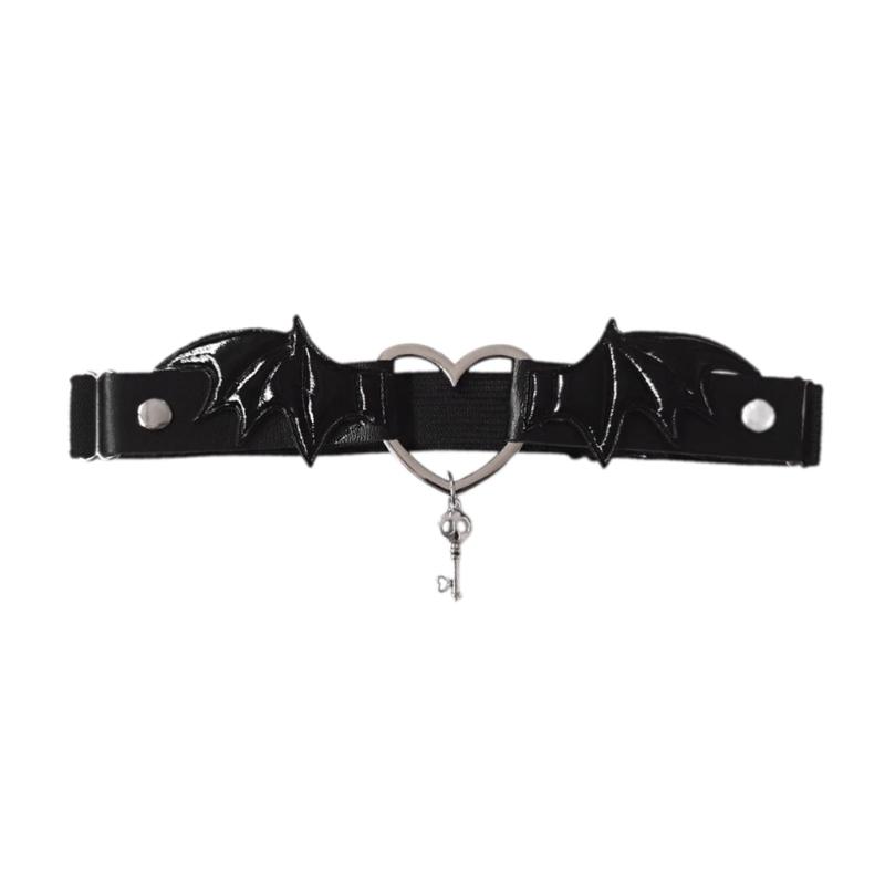 Goth Garter Strap Garter Belt for Women Cool Suspenders Lingerie Belt Adjusting Antislip Thigh Garter for NightClub