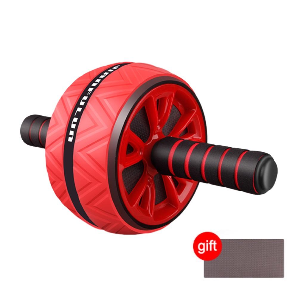 

Latest Ab Roller No Noise Abdominal Wheel Ab Roller Stretch Trainer for Arm Waist Leg Exercise Gym Fitness Equipment High Quality Practical Daily Use красный