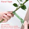 Floral Tape Crumpled Paper DIY Gardening Flower Pole Winding Handmade Packaging Materials Dark Green Fruit Green Coffee Color