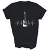 Bass Guitar Heartbeat For Bass Player Guitarist Unisex Shirt Gift