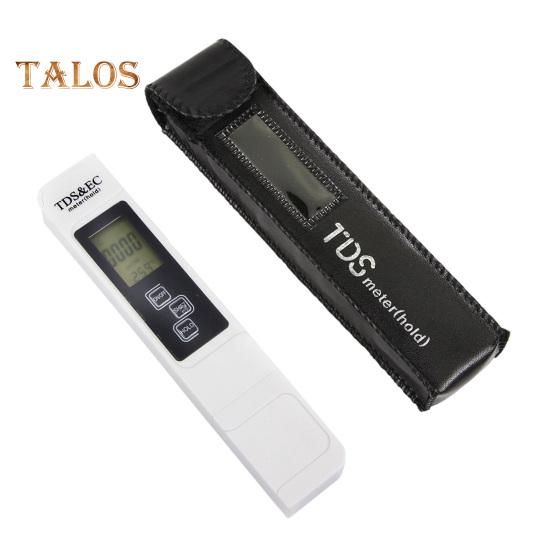 4v1 TDS Tester kvality vody Digitální displej Vysoce přesný Přenosný Bateriový Multifunkční Digitální tester čistoty vody