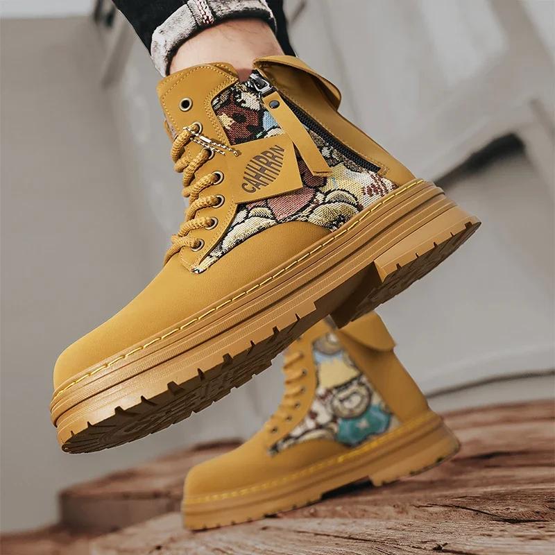 Модные рабочие ботинки для мужчин — фото 4