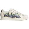 Adidas Originals Superstar Series Leather Classic Casual Street Graffiti Low-Top Skate Shoes Unisex Sneakers White GW4443