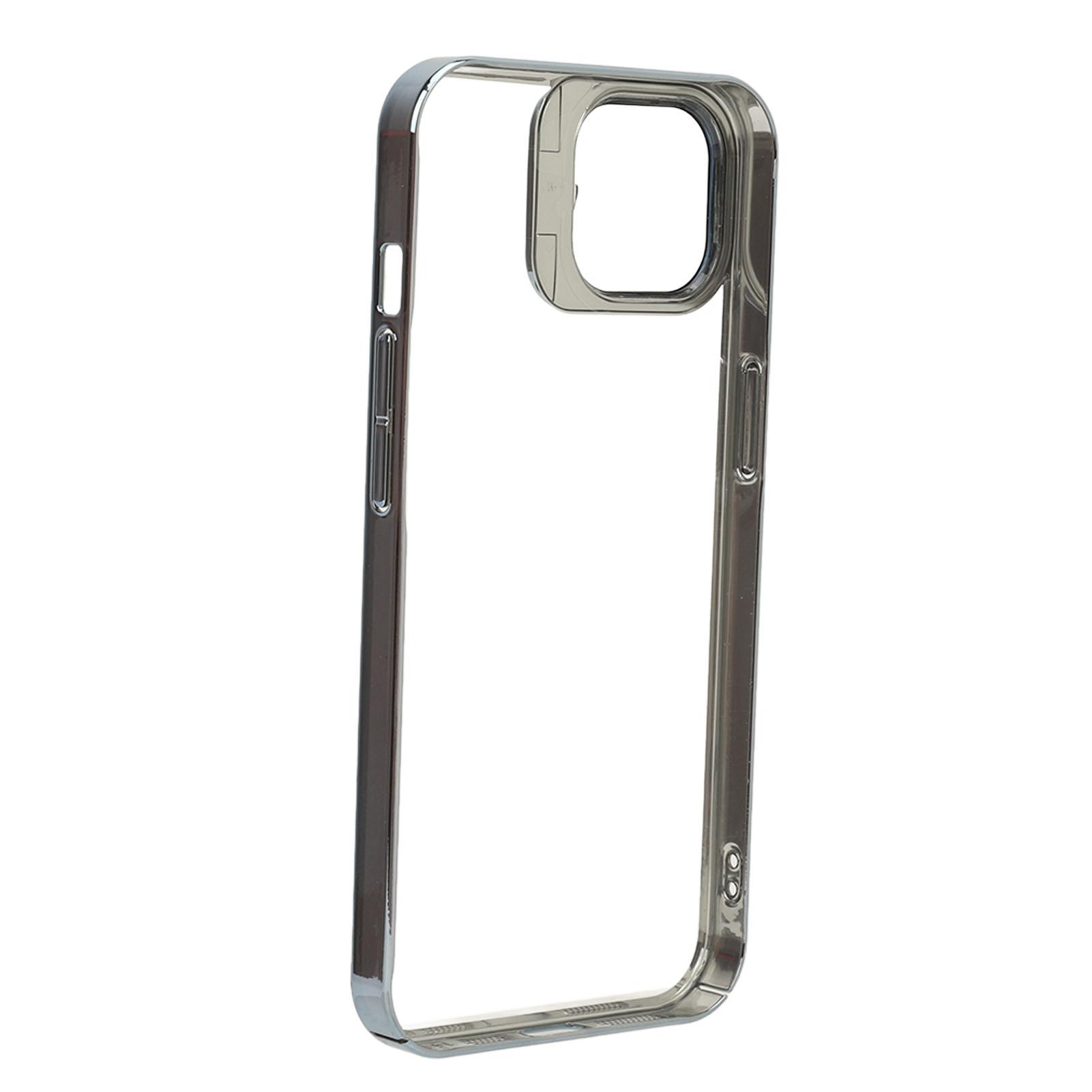 

Магнитный чехол для телефона Тонкий Противоударный чехол для телефона с защитой объектива камеры Подставка Высокая прозрачность синий