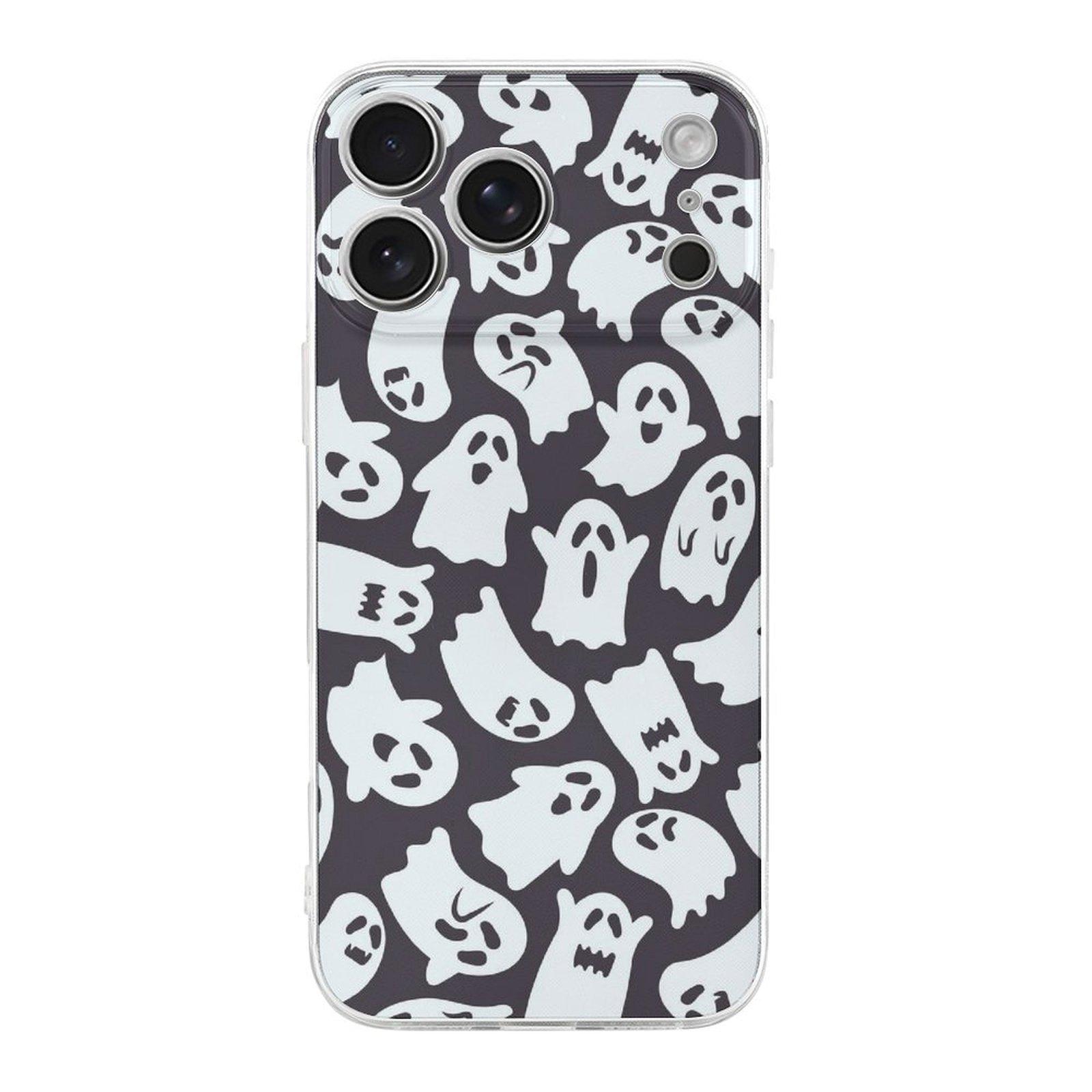 

1 Pack For Iphone 17/17Air/17Pro/17ProMax Soft Clear TPU Case With Shock Absorption, Lens Guard Frame, Anti-Fingerprints And Slim Body IPHONE-17ProMax белый