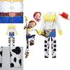 Adorable Toy Story 4 Girls Tsui Cosplay Jumpsuit Costume For Playful Dress-up Parties