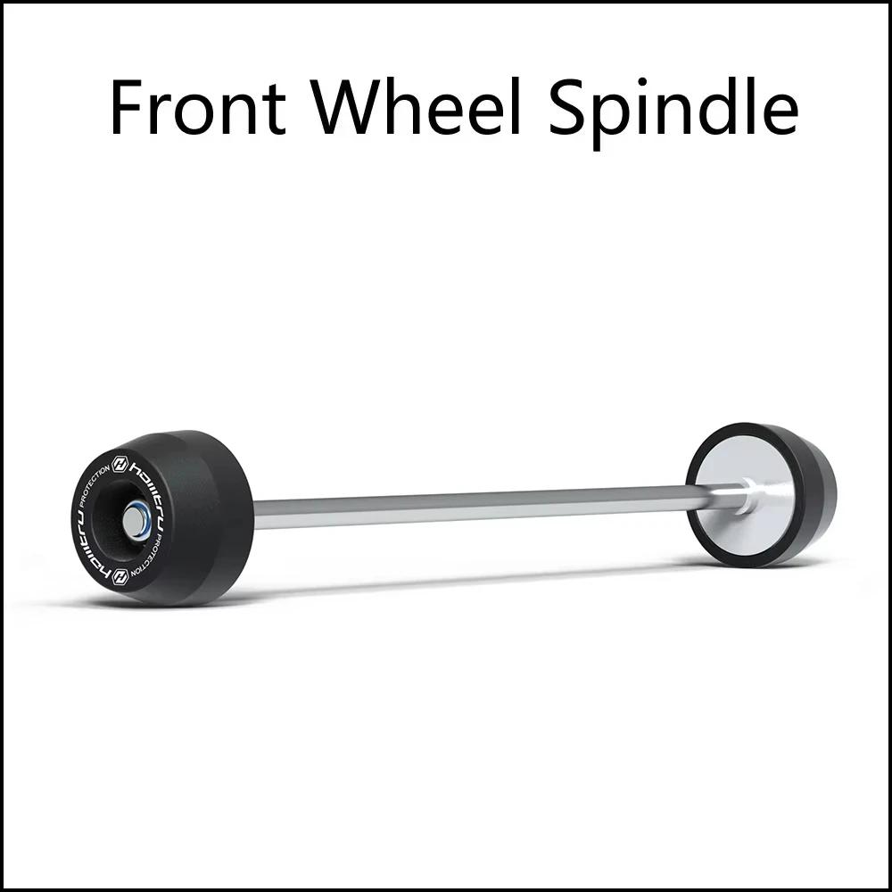 Motorcycle Wheel Protector For Kawasaki ZX6R ZX636 2024-2025 Motorcycle Front Rear Wheel Axle Fork Crash Slider Accessories Front