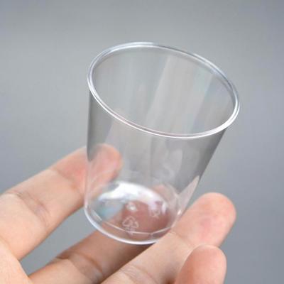 20 Stück Mini-Becher Umweltfreundliche Mehrzweck Klare Plastik Party Schnapsgläser Geleebecher Weihnachten Hochzeitsfeier Zubehör
