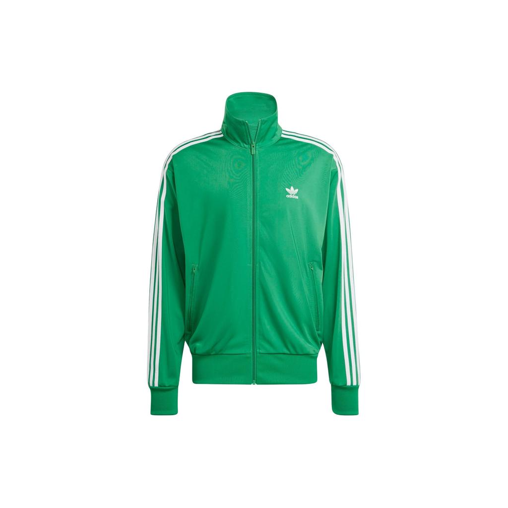 Adidas Originals Adicolor Classics Firebird Track Jacket With Striped Logo Print Men Tops Green IU0762