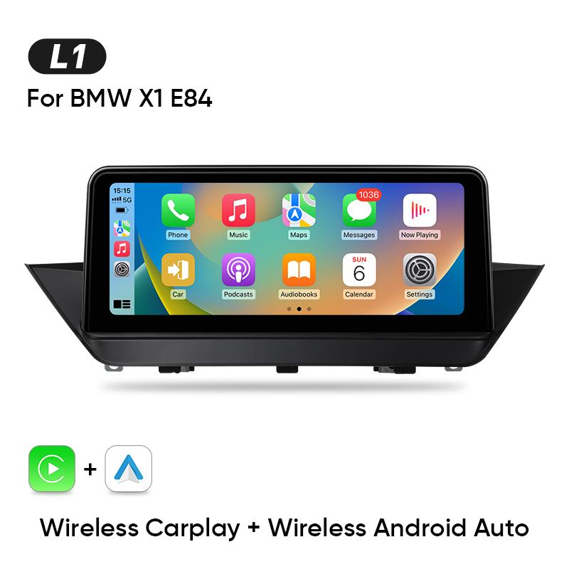 

Ainavi 10,25-дюймовый автомобильный радиоприемник беспроводной CarPlay Android Auto для BMW X1 E84 2009 - 2015CIC система 4G мультимедийный проигрыватель 2 Din