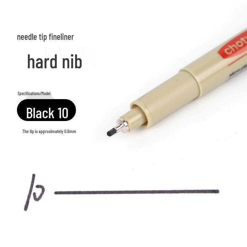 Autumn Figure Waterproof Pen Set for Art, Architectural Design, Manga, and Hand-Drawn Outlining