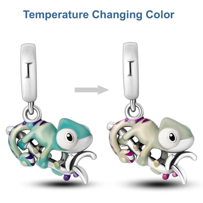 

Cute Doll Series Charm Bead Components Copper Metal Penguin Bead Component Colorful Clown Sunflower Pendant Bead Component Compatible With Authentic