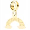 Charms Gold Rainbow Lucky Tag Hanging Clouds Treasure Silver 925