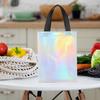 Iridescent Gift Bags Non-Woven Tote Bags for Holiday Favors 20Pcs