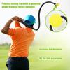 Golf Swing Rope Training Aid Fitness Equipment Trainer With Ball For Practice Postures Corrector Exercise Assistance Work