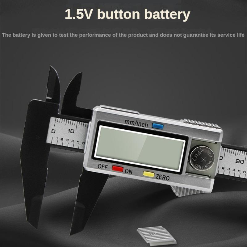 Șubler Vernier Digital 0-150mm Riglă Micrometru Electronic Instrument de Măsurare a Adâncimii Ecartament Instrument 6 Inch