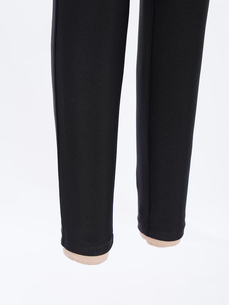 Dívčí gymnastický overal Metalický barevný blokový design Kulatý výstřih Dlouhý rukáv Overal se zadním skrytým zipem