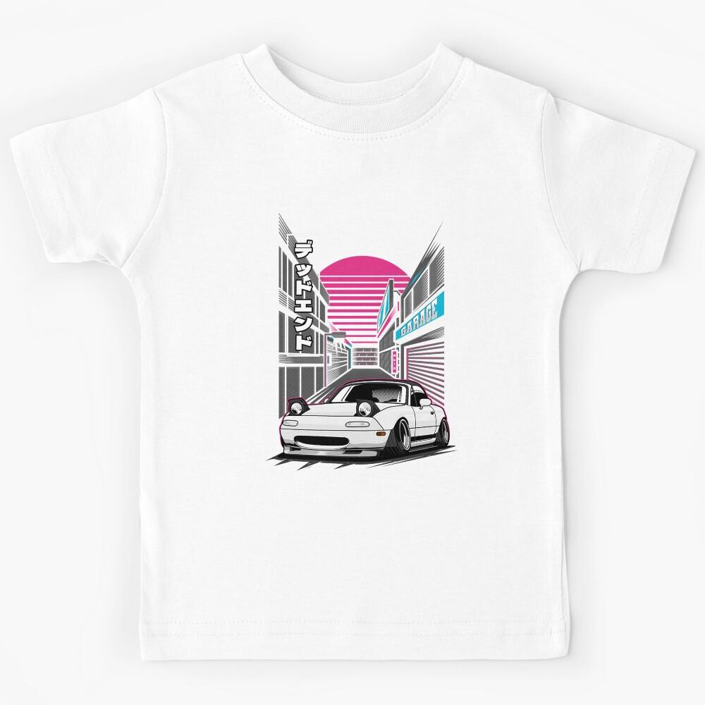 miata japanese street Kids T-Shirt 160