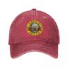 Guns N Roses Unisex Baseball Caps Distressed Washed Hats Cap Retro Outdoor All Seasons Travel Snapback Cap