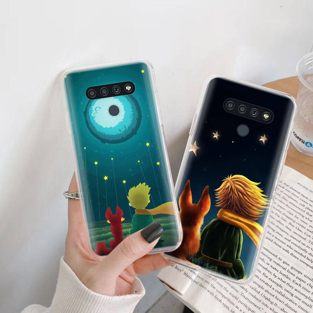 The Little Prince and the Fox TPU Case for iPhone XR 7 8 14 15 11 12 13 X XS Pro Max Xiaomi Redmi 13C Note 9 Samsung A22 S23 S24 Ultra Plus VIVO