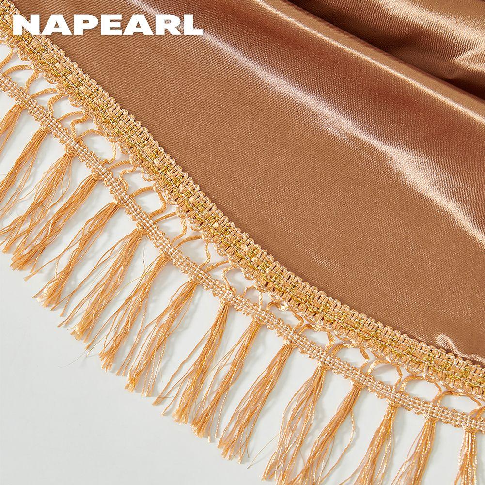 Un set de perdele și capete de perdele NAPEARL 70-80% opace pentru atmosfera de Anul Nou Decoratiuni de Anul Nou pentru sufragerie dormitor Home Decor