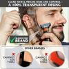 Men's Trimming and Styling Tool with Built-in Comb, Trimming and Trimming, Beard Styling Template, Available with Beard Shaver and Electric Trimmer