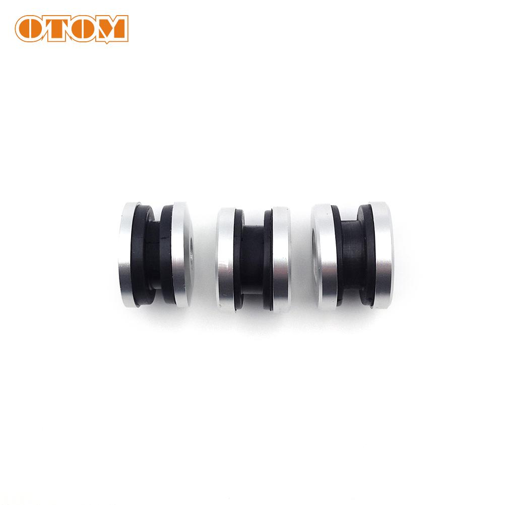 OTOM Motorcycle Exhaust Mounting Damper Bushing Suspension Liner Roller Guard For KTM SXF XCF 250 350 450 RC4 R 2019-2023 Bikes