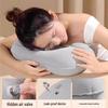 Inflatable U-Shaped Travel Neck Pillow – Portable, Foldable Support for Car and Airplane Use