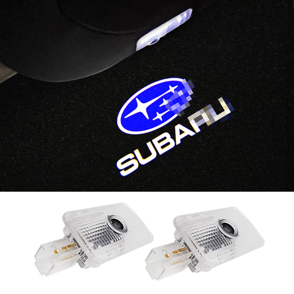 New Subaru Forester LED Courtesy Door Welcome Logo Projection Courtesy Set of 2 for the 6th Generation Forester (6th Generation) Lights, Lights,