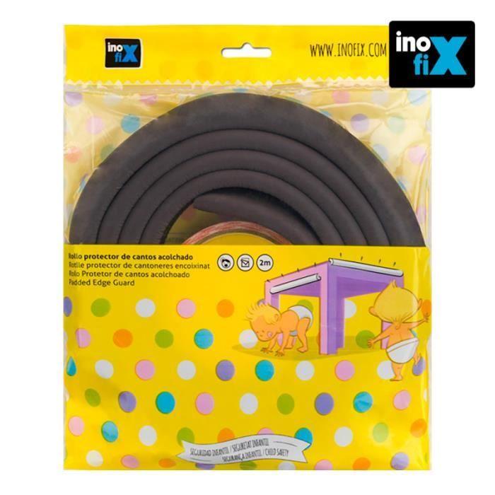 Rouleau protecteur de coins matelassé - INOFIX - 2mts marron - Blister