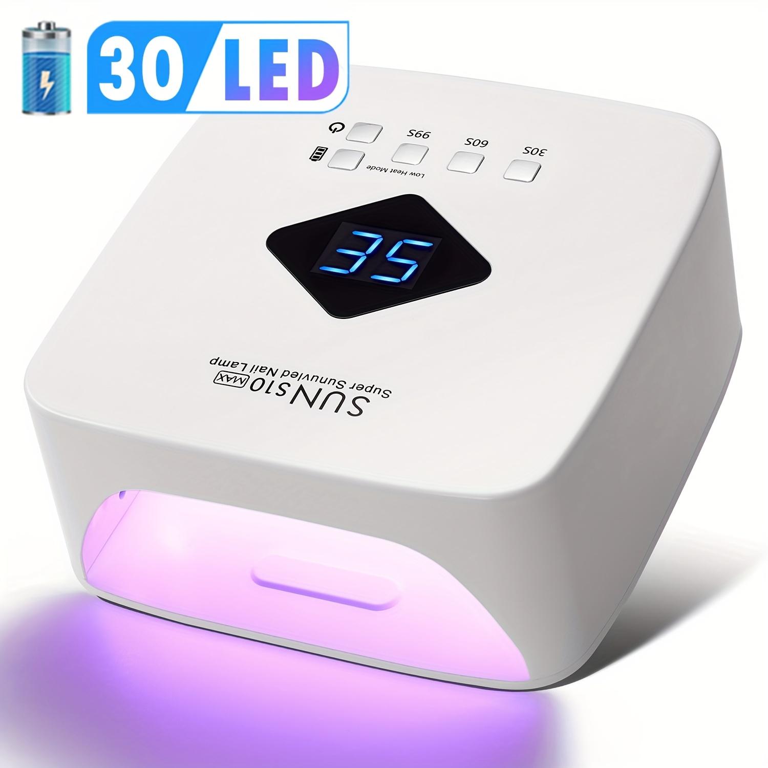 

DianaBeauty 200W Nail Dryer Rechargeable 48LEDS Nail Dryer with LCD Touch Screen Cordless Nail Lamp For Curing Gel Nail Polish EU