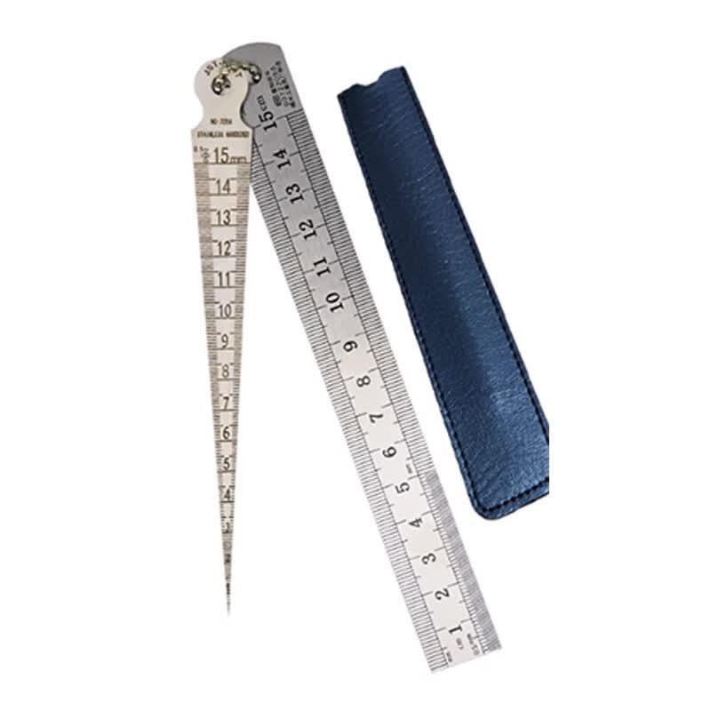 GOODSUPERJST Metric/Imperial Feeler Gauge & Ruler Set