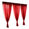 Simple Style Polyester Window Voile Tulle Curtain Sheer Panels Bedroom Living Room Decor