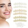 6Pcs Natural Shade Denture Temporary Filling Kit Upper Veneer Cosmetic Tooth  Broken Tooth