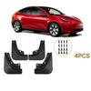 SXR-Car Mud Flaps Splash Guard Mudguard Mudflaps Fender External Cover For Tesla Model Y -2024 Small Version
