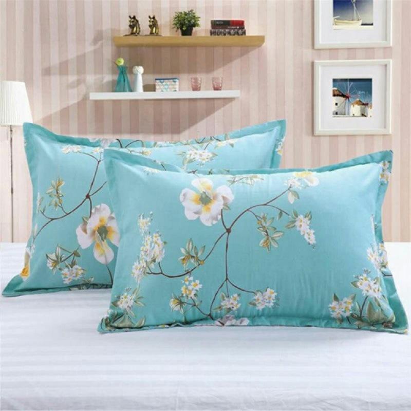 Brushed Twill Thickened Pillowcase Set - Adult & Dorm Pillow Covers