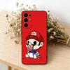 Funny Super Z-MarioS Bros  Phone Case Black Silicone Soft For Samsung S25,S24,S21,S22,S23,S30,Ultra,S20,Plus,Fe,Lite