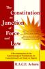 Kniha The Constitution As Junction of Force and Law