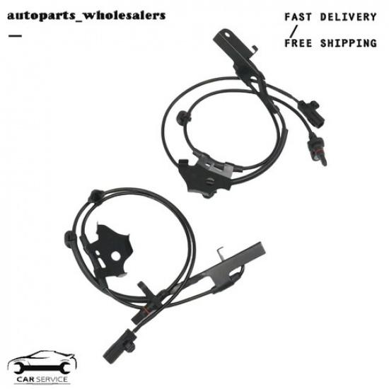 Pair ABS Wheel Speed Sensor Front Left + Right For Toyota Scion Toyota Prius V