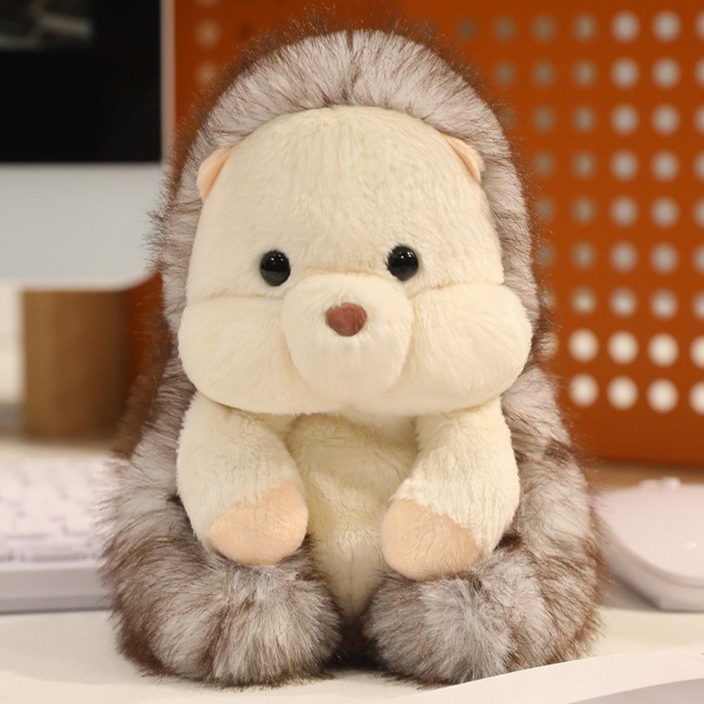 Animal Plush Capybara Doll Elephant Black Cat Plush Doll  Festival Party Decor
