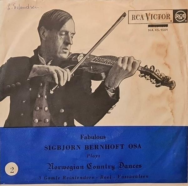 7inch Record SIGBJØRN BERNHOFT OSA - Fabulous Sigbjørn Bernhoft Osa Play NA451501 RCA Victor 1964 Norway Country/Folk Used