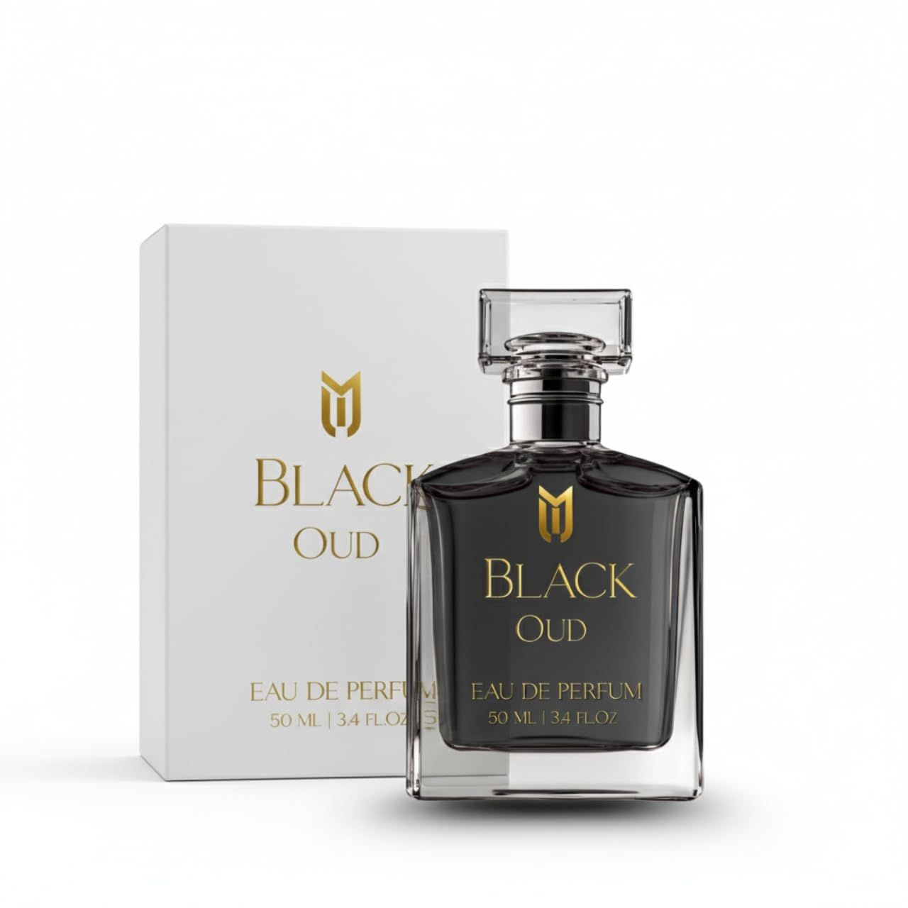 Yamu® Черный Уд | Стойкий Парфюм | Апельсин, Пачули, Мускус | Уд, Цитрусовый, Пряный Премиальный Аромат Парфюм для Мужчин и Женщин | 50ML