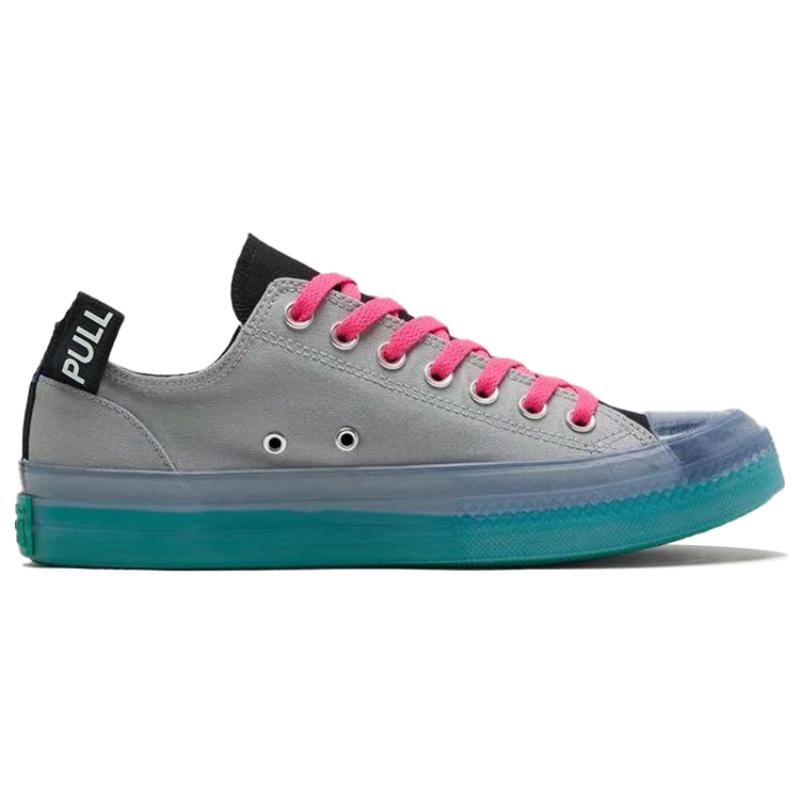 Converse Chuck Taylor All Star CX Comfortable and Versatile Low-top Canvas Shoes Unisex Gray Black